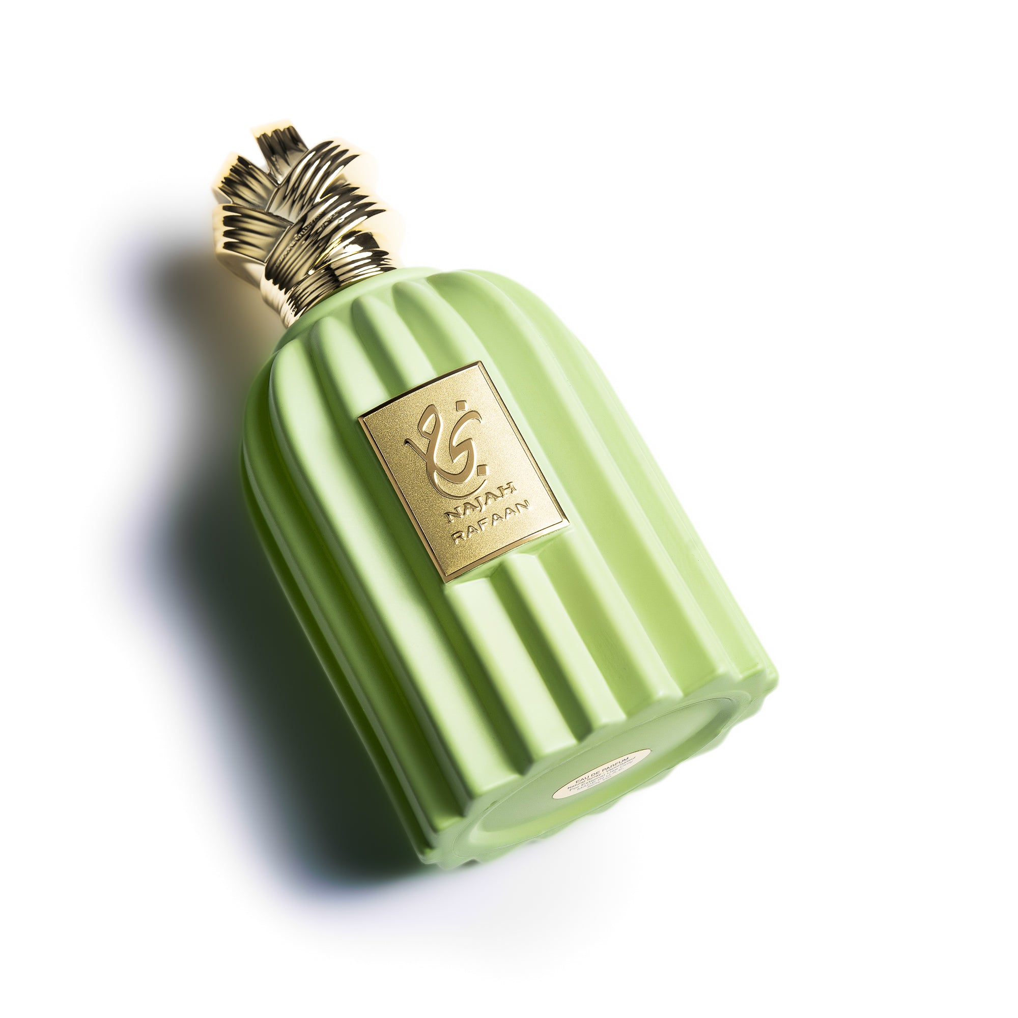 Najah Perfume Bottle Lying Down By La Parfum galleria