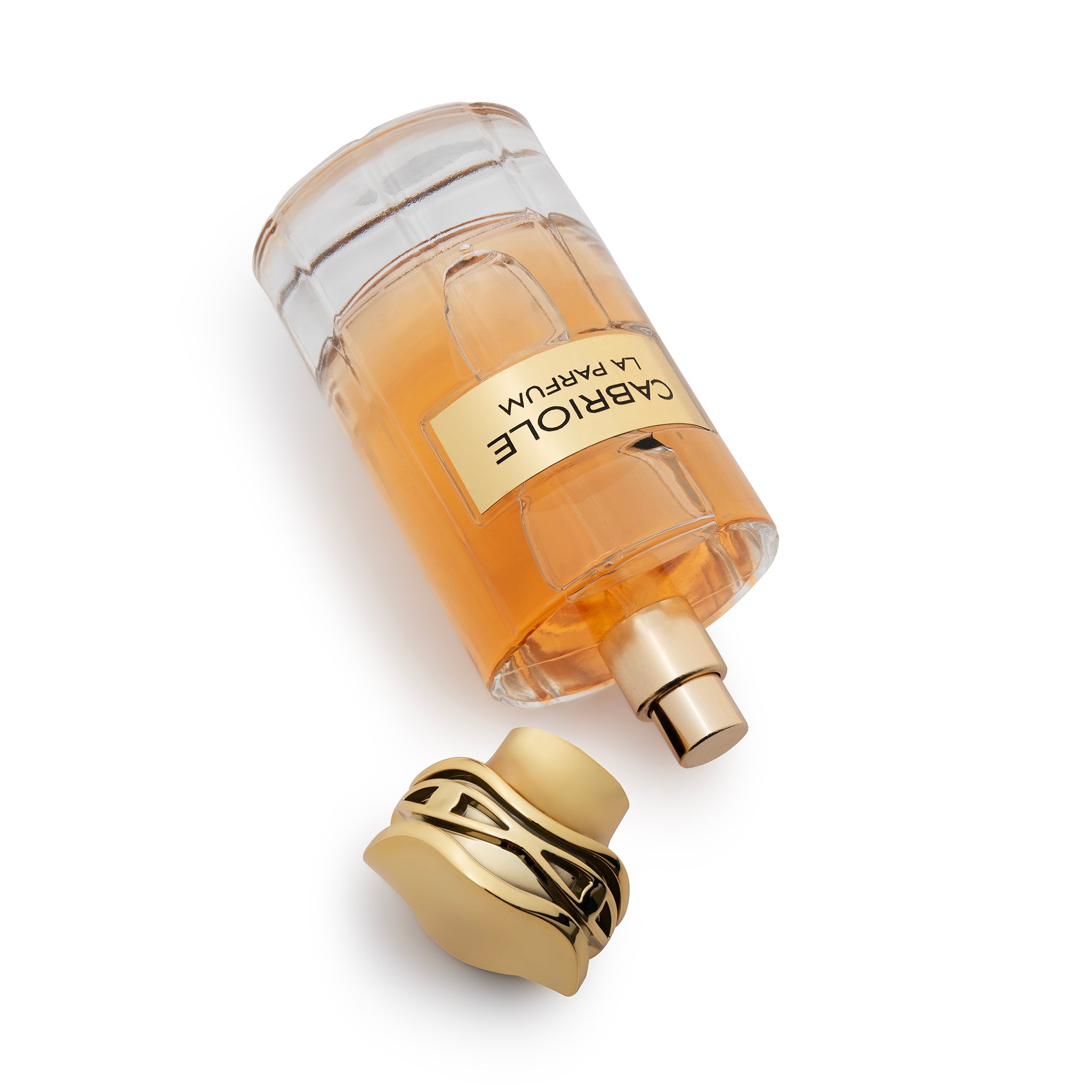 Cabriole Perfume Bottle With Cap Removed
