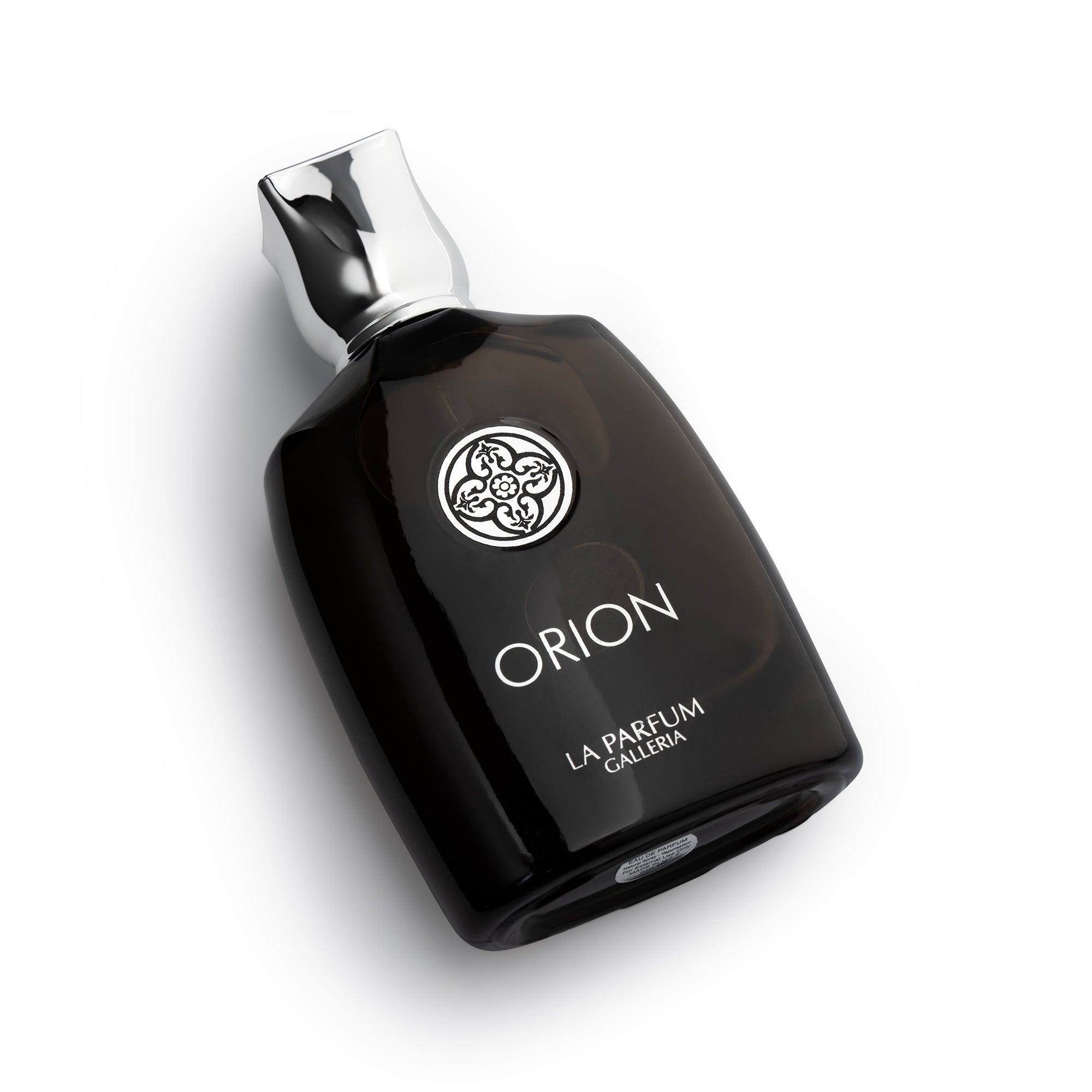 Orion perfume bottle slightly tilted