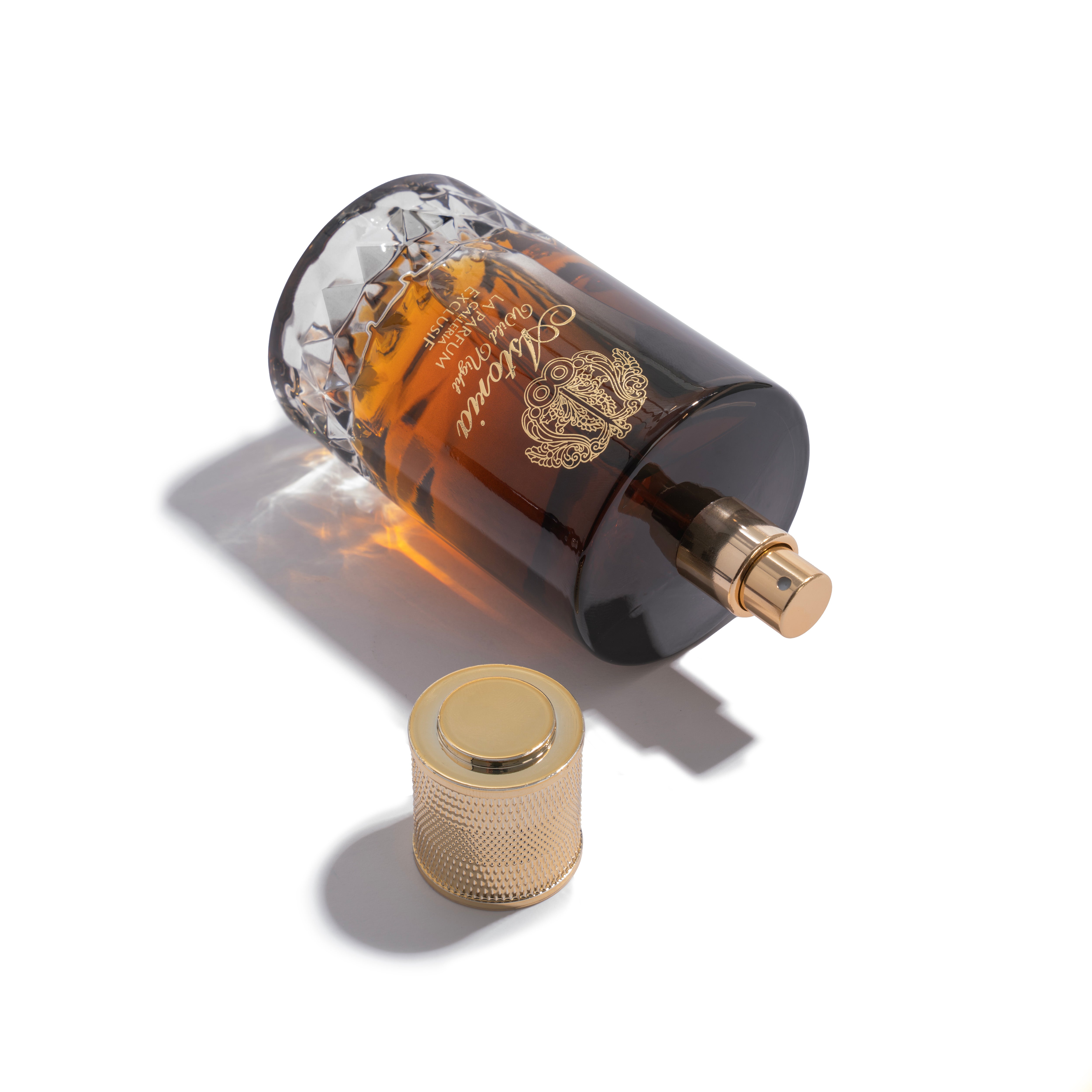 Astoria Wild Night Perfume Bottle With Cap Off By La Parfum Galleria