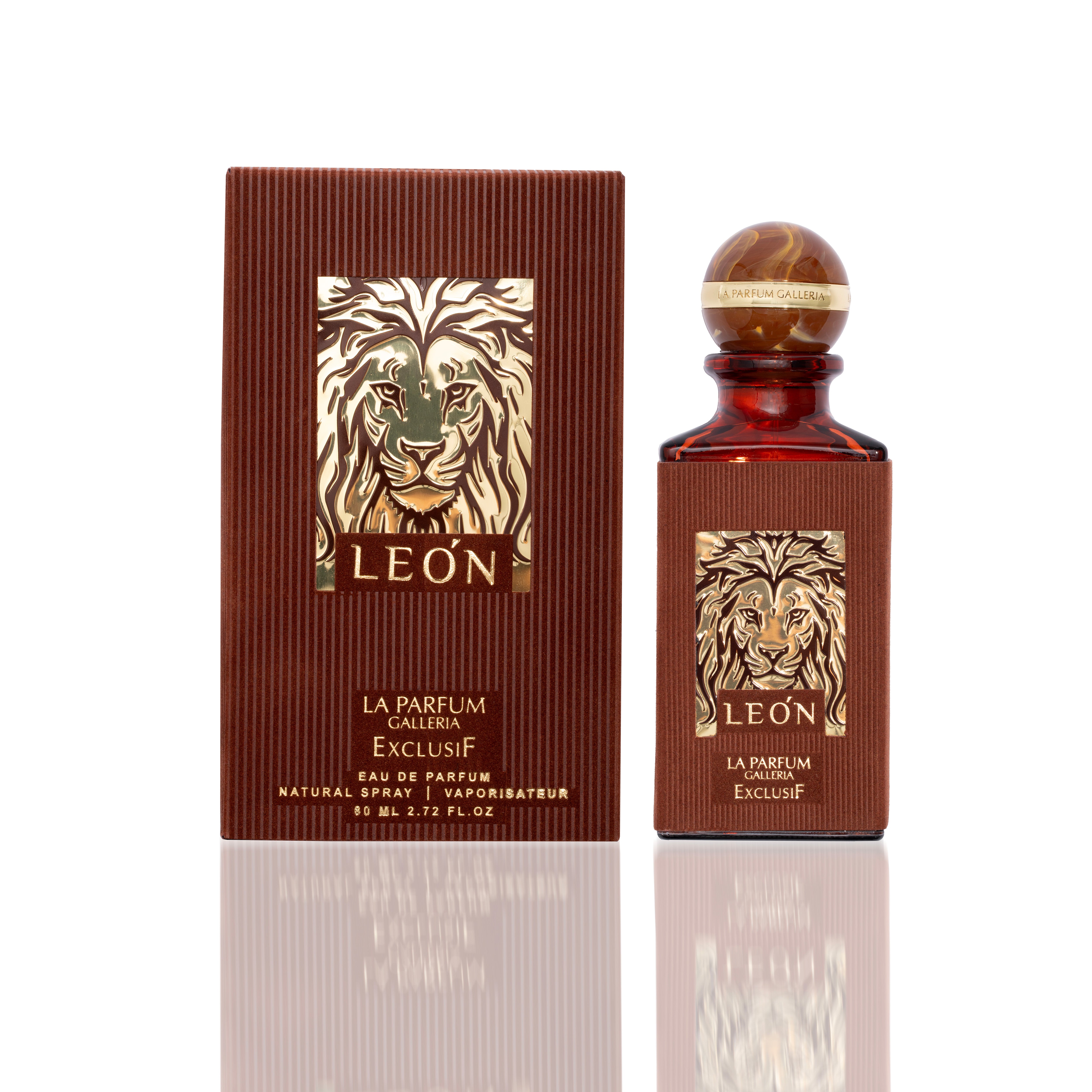 Leon Perfume Bottle And Box By La Parfum Galleria