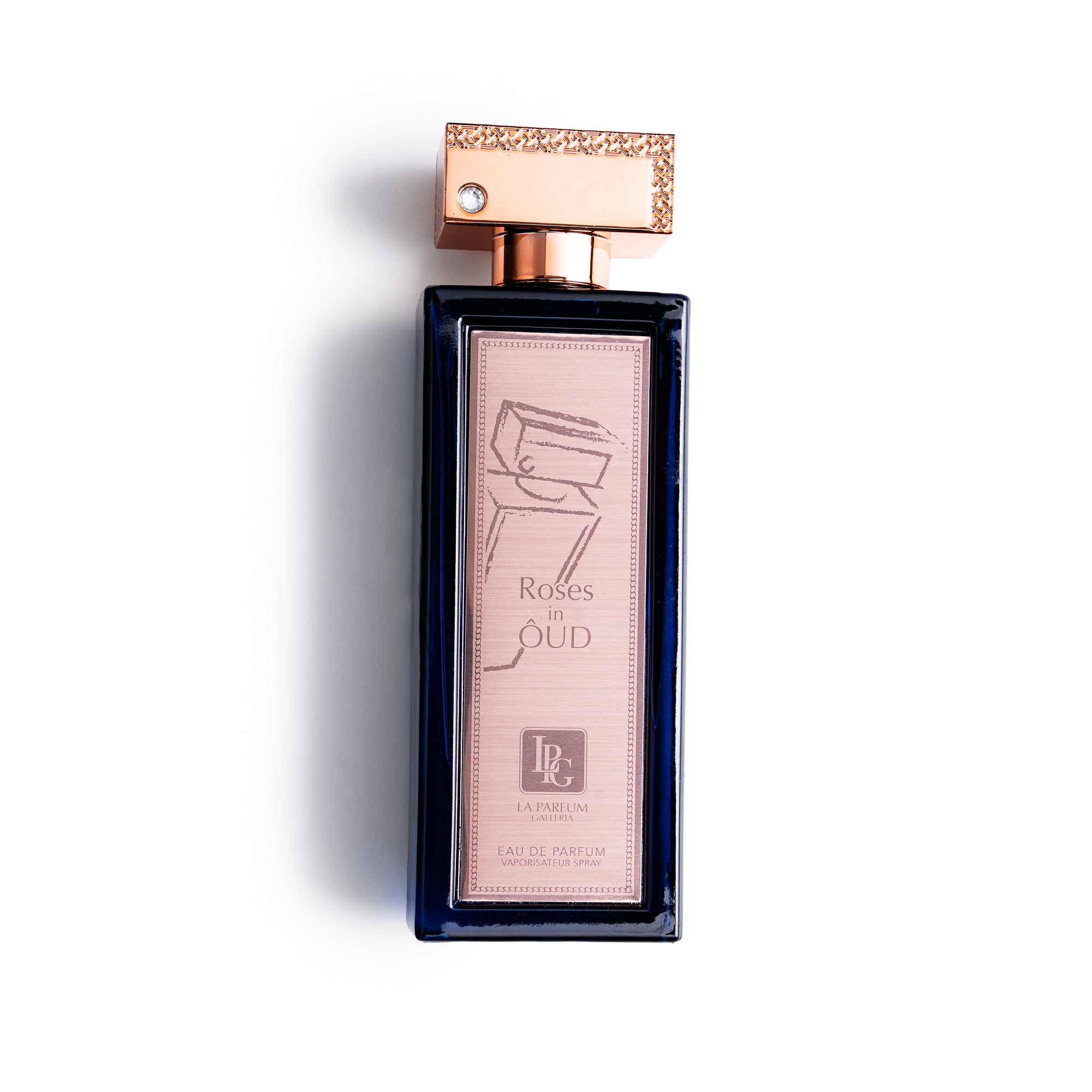 Roses In Oud Perfume Bottle By La Parfum Galleria
