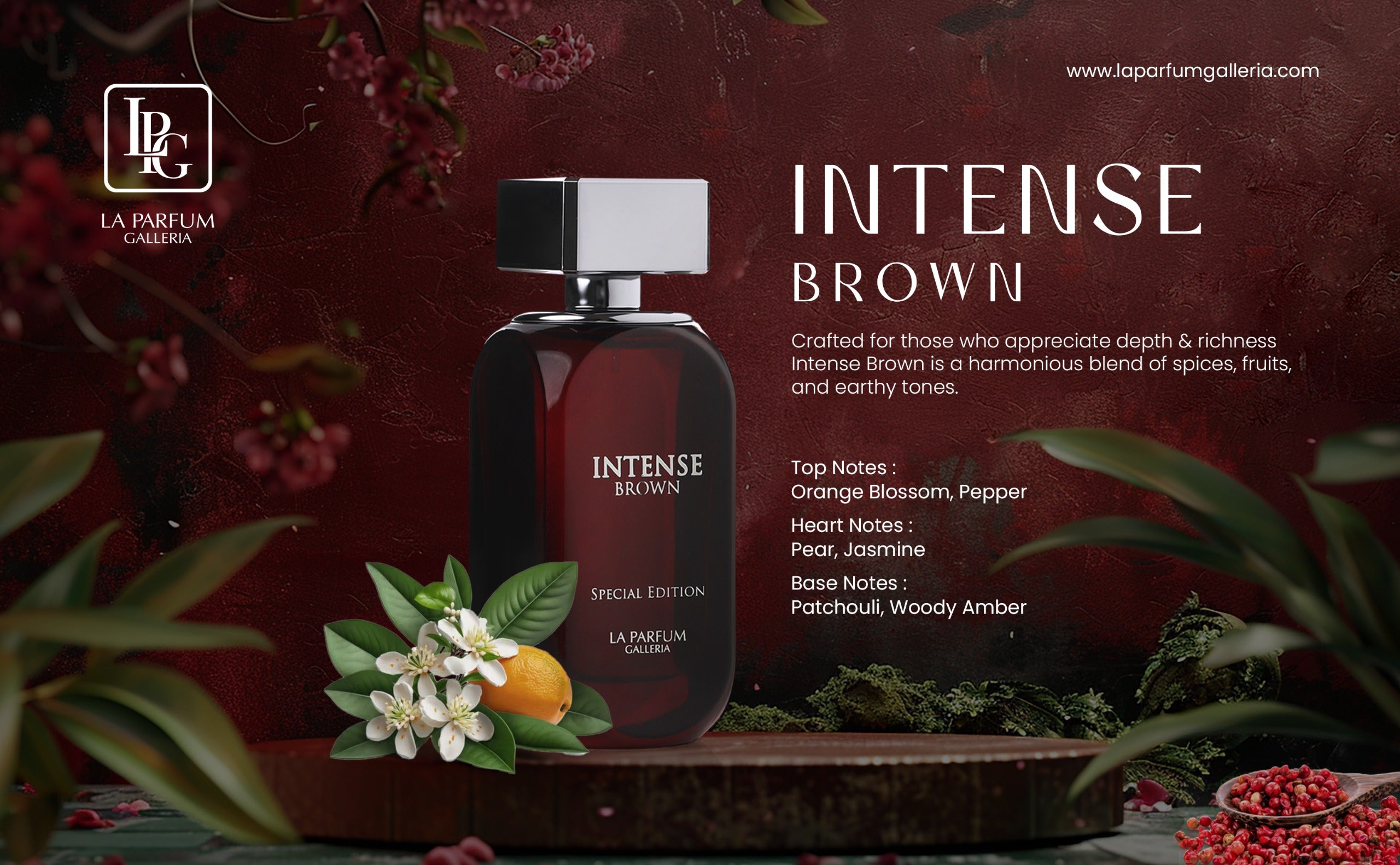 Intense Brown Description By La Perfume Galleria