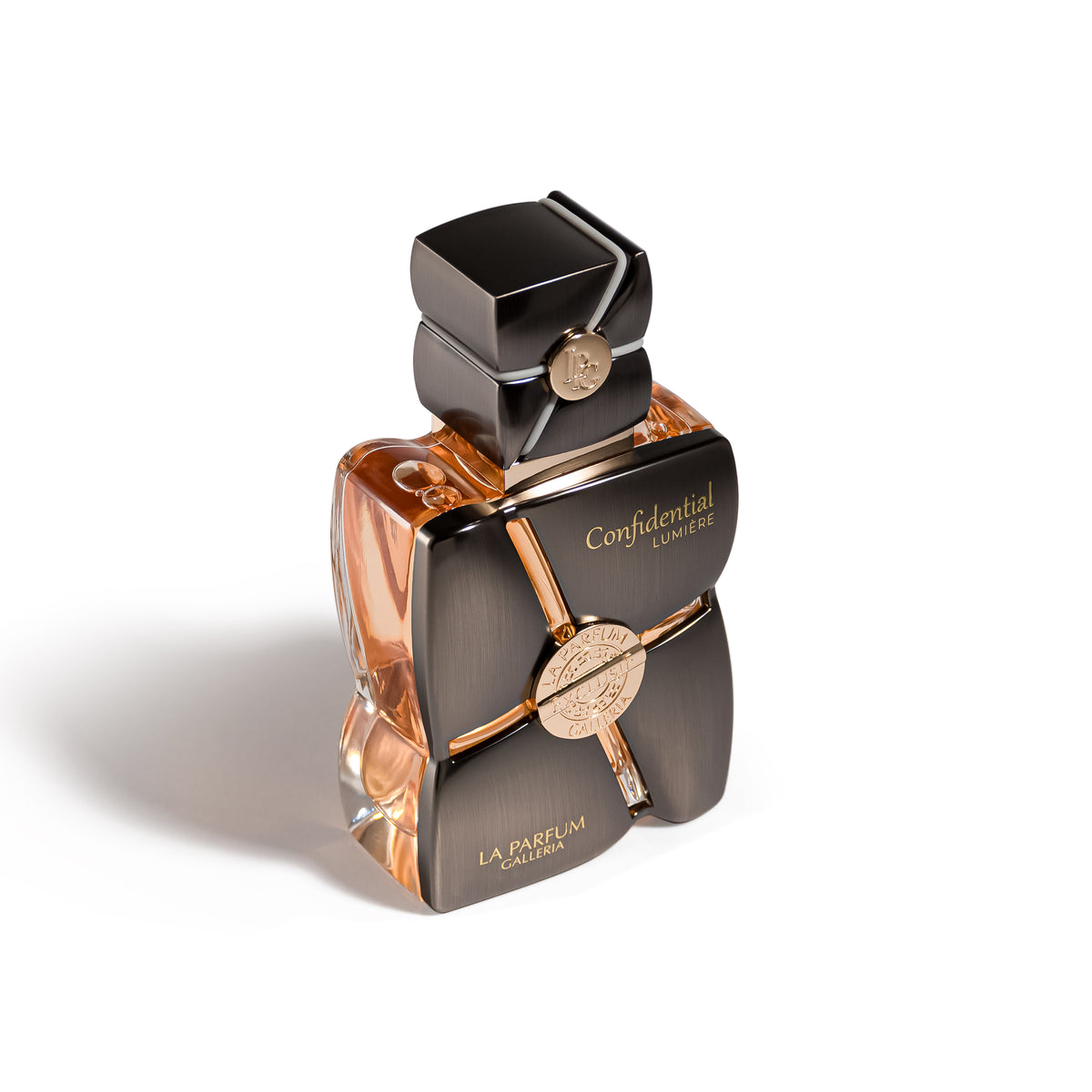 Confidential Lumière Eau de Parfum 100ml bottle viewed at an angle on a white background