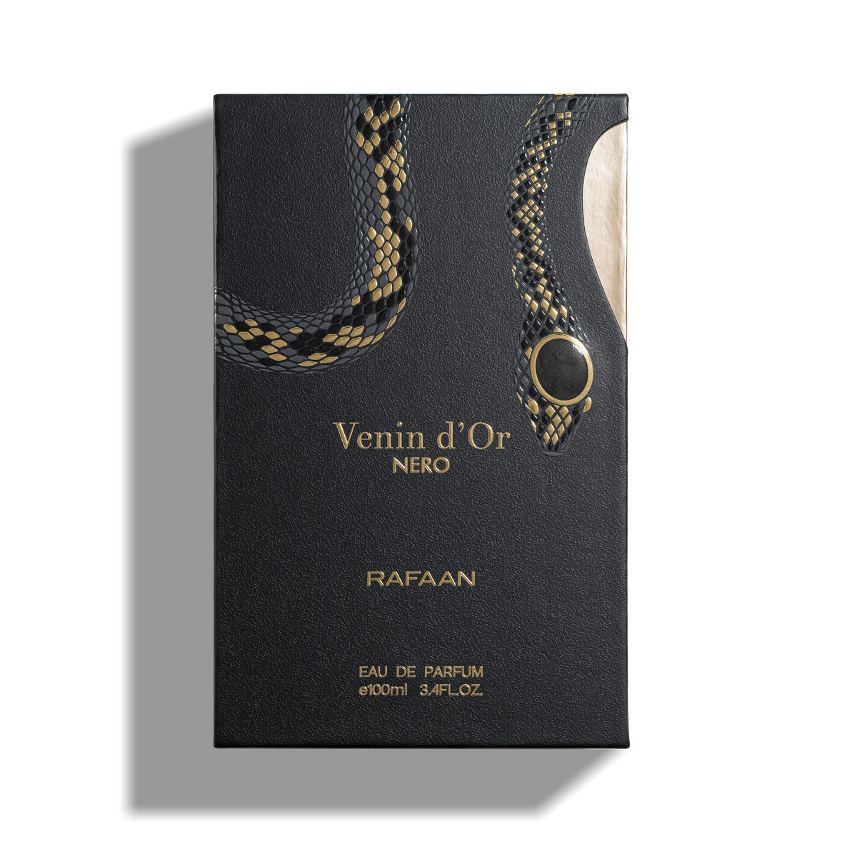 RAFAAN Venin d'Or Nero 100ml, outer packaging